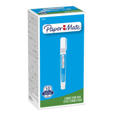 Ручка корректор Paper Mate Liquid Paper 2118933 на основе растворителя шариковый белый 7мл