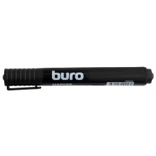 Маркер перманентный Buro пулевидный пиш. наконечник 1-3мм черный
