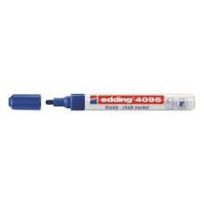 Маркер меловой Edding E-4095/3 2-3мм синий