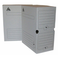 Короб архивный Бюрократ KKA-150WT микрогофрокартон корешок 150мм 260x325x150мм белый