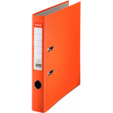 Папка-регистратор Esselte Economy 81171 A4 50мм пластик оранжевый вместимость 350 листов