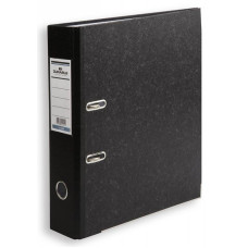 Папка-регистратор Durable 3320-00 A4 50мм картон черный мрамор