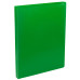 Папка с 10 прозр.вклад. Buro -ECB10GREEN A4 пластик 0.5мм зеленый