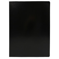 Папка с 20 прозр.вклад. Buro -ECB20BLACK A4 пластик 0.5мм черный