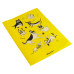 Папка-уголок Silwerhof Dogs 255172 гладкий A4 пластик желтый