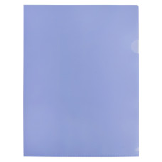 Папка-уголок Бюрократ Pastel EPAST/VIO A4 пластик 0.18мм фиолетовый