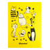 Папка-уголок Silwerhof Cats 255168 гладкий A4 пластик ассорти