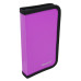 Пенал Silwerhof 850955 Neon розовый 1отд. 190х110х28мм пластик