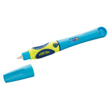 Ручка перьев. Pelikan School Griffix (PL809191) NeonFreshBlue L для левшей блистер