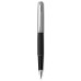 Ручка перьев. Parker Jotter Core F63 (2030947) Bond Street Black CT M сталь нержавеющая в компл.:1 синий картридж Quink Z11 увеличенного размера или 2 синих мини картриджа Quink Z17 MINI подар.кор.конвертор/картриджи