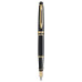 Ручка перьев. Waterman Expert 3 (S0951640) Black Laque GT F сталь в компл.:картридж 1шт с синими чернилами подар.кор.конвертор/картриджи