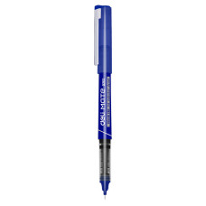 Ручка-роллер Deli MATE (EQ20230) 0.5мм стреловидный пиш. наконечник резин. манжета синие чернила