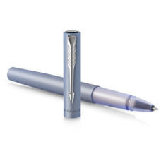 Ручка роллерн. Parker Vector XL (2159775) серебристый/синий F черные подар.кор.