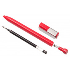 Ручка-роллер Moleskine CLASSIC PLUS (EW61RF907) 0.7мм прямоугол. красный черные чернила блистер