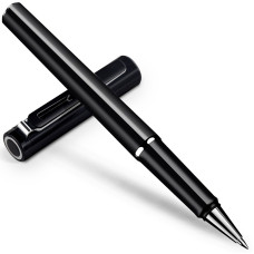 Ручка роллерн. Deli S87BLACK черный d=0.5мм черные