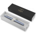 Ручка роллерн. Parker Vector XL (2159775) серебристый/синий F черные подар.кор.