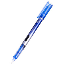 Ручка-роллер Deli THINK (EQ300-BL) 0.5мм стреловидный пиш. наконечник синий синие чернила