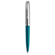 Ручка шариков. Parker 51 Core (2123508) Teal Blue CT подар.кор.