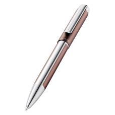 Ручка шариков. Pelikan Elegance Pura K40 (PL817424) коричневый/серебристый карт.уп.