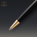 Ручка шариков. Parker Sonnet Premium K537 (2119787) Metal Black GT подар.кор.