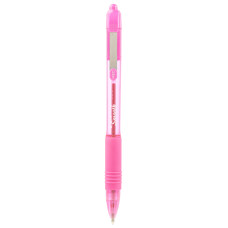 Ручка шариков. Zebra Z-grip Smooth (22567) розовый d=1мм розовые автоматическая резин. манжета