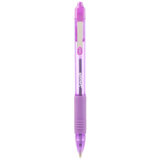Ручка шариков. Zebra Z-grip Smooth (22568) фиолетовый d=1мм фиолетовые автоматическая резин. манжета