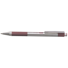Ручка шариков. Zebra F-301 (EF301WR) красный d=0.7мм синие автоматическая сменный стержень резин. манжета