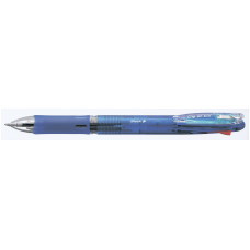Ручка шариков. Zebra Clip on SLIM 4C (45972) синий d=1мм ассор. автоматическая резин. манжета