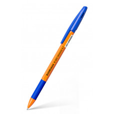Ручка шариков. Erich Krause R-301 Orange Stick&Grip (39531) оранжевый d=0.7мм син. черн. линия 0.35мм резин. манжета