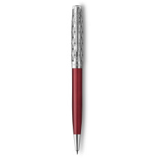 Ручка шариков. Parker Sonnet Premium K537 (2119783) Metal Red CT подар.кор.