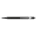 Ручка шариков. Carandache Office Popline Metal-X (849.809) Black Metallic подар.кор.