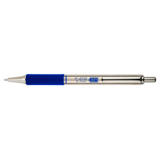 Ручка шариков. Zebra F-402 (45842) синий d=1мм синие сменный стержень резин. манжета