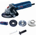 Углошлифовальная машина Bosch GWS 9-125 900Вт 11000об/мин рез.шпин.:M14 d=125мм