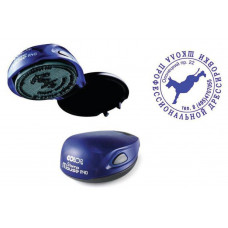Оснастка Colop Stamp Mouse R40 пластик корп.:ассорти оттис.:синий шир.:40мм выс.:40мм