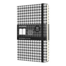 Блокнот Moleskine LIMITED EDITION BLEND LCBD07QP060B Large 130х210мм обложка текстиль 240стр. линейка белый/черный