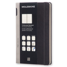 Блокнот Moleskine PROFESSIONAL PROPFNTB3HBK Large 130х210мм 240стр. твердая обложка черный