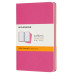 Блокнот Moleskine CAHIER JOURNAL CH011D17 Pocket 90x140мм обложка картон 64стр. линейка розовый неон (3шт)