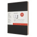 Блокнот Moleskine CAHIER SUBJECT CH4STNB02 XLarge обложка картон 160стр. линейка мягкая обложка черный/красный