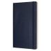 Блокнот Moleskine CLASSIC SOFT QP616B20 Large 130х210мм 192стр. линейка мягкая обложка синий сапфир