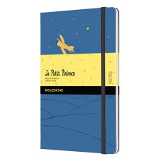 Блокнот Moleskine LIMITED EDITION PETIT PRINCE LEPP03QP060B Large 130х210мм 192стр. линейка твердая обложка синий