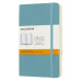 Блокнот Moleskine CLASSIC SOFT QP611B35 Pocket 90x140мм 192стр. линейка мягкая обложка голубой