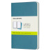 Блокнот Moleskine CAHIER JOURNAL CH013B44 Pocket 90x140мм обложка картон 64стр. нелинованный голубой (3шт)