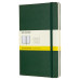 Блокнот Moleskine CLASSIC QP061K15 Large 130х210мм 240стр. клетка твердая обложка зеленый