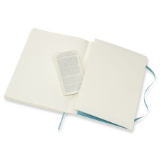 Блокнот Moleskine CLASSIC SOFT QP621B35 XLarge 190х250мм 192стр. линейка мягкая обложка голубой