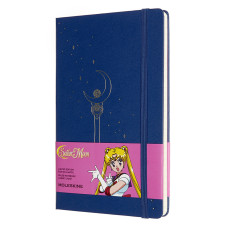 Блокнот Moleskine LIMITED EDITION SAILOR MOON LESRQP060A 130х210мм 240стр. линейка синий Sceptre