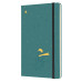 Блокнот Moleskine LIMITED EDITION PETIT PRINCE LEPP03QP060A Large 130х210мм 192стр. линейка твердая обложка зеленый